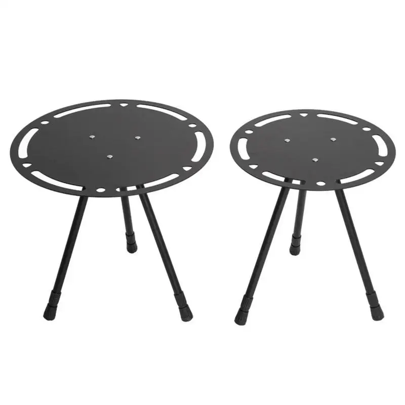

Camping Table Round Camp Tables With Triangular Table Leg Design Portable Lightweight Camping Tables For Patio Hiking Beaches