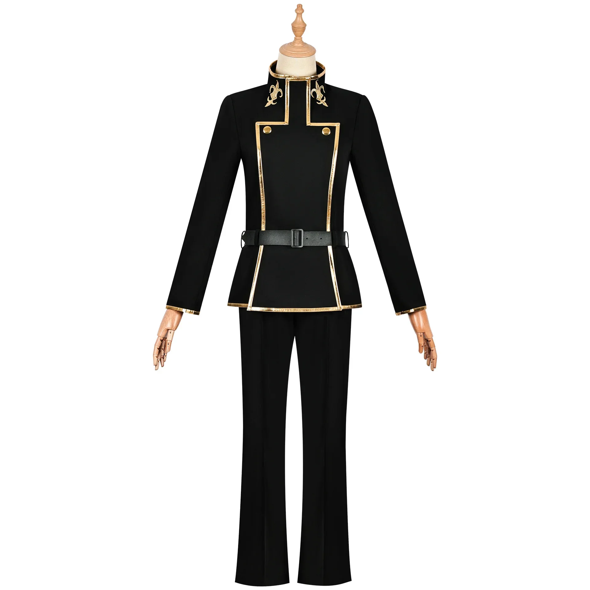 Код Гиас Лелуш Ламперуж Косплей Костюм Черные наряды Рождество Хэллоуин