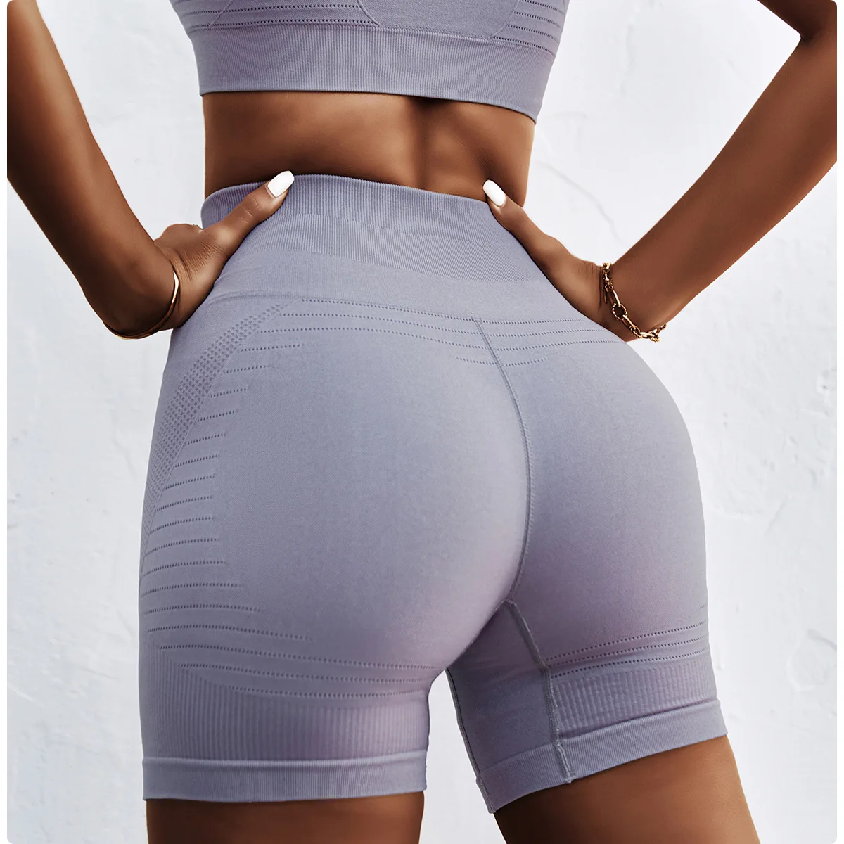 

Бесшовные спортивные шорты с поднятием ягодиц, женская одежда, спортивные колготки, короткие леггинсы с высокой талией, шорты для фитнеса и ...
