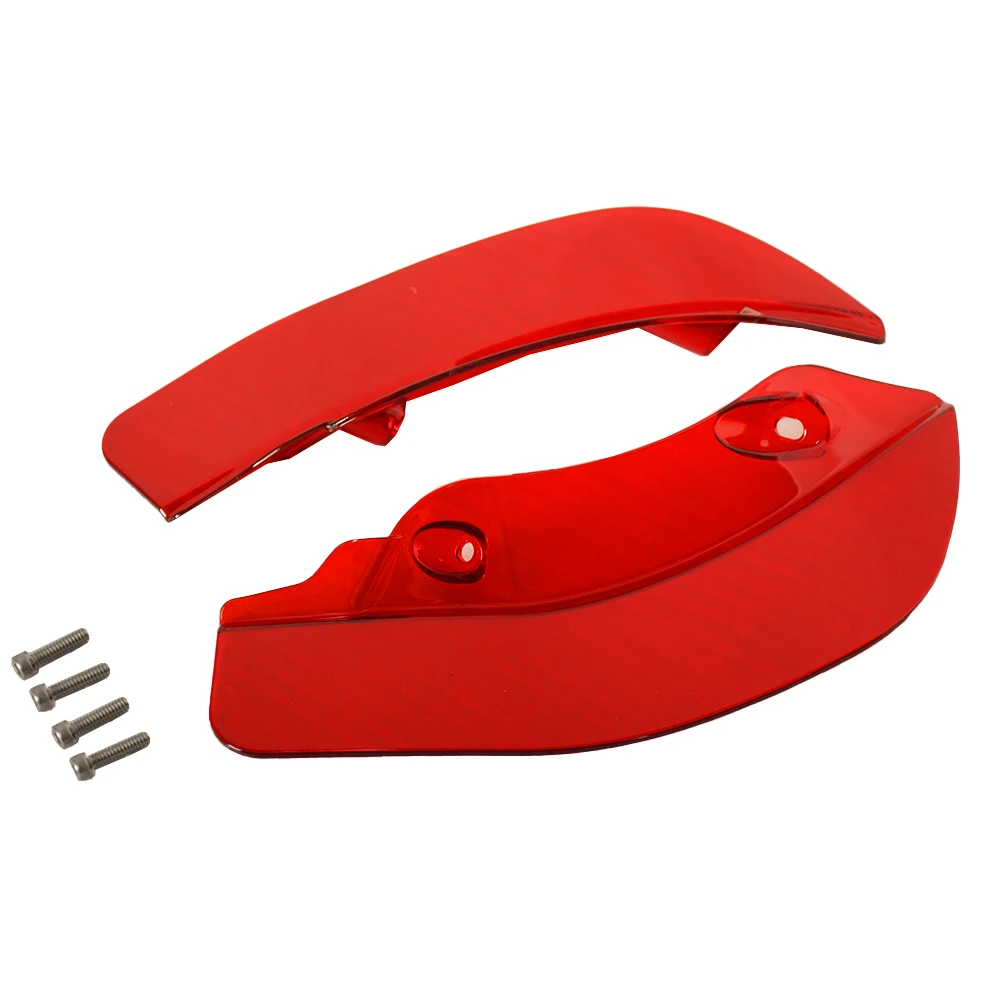 

Аксессуары для мотоциклов, цвета, обтекатель ПК, боковые широкие дефлекторы крыла для Harley Road Glide FLTRX 2015-2023