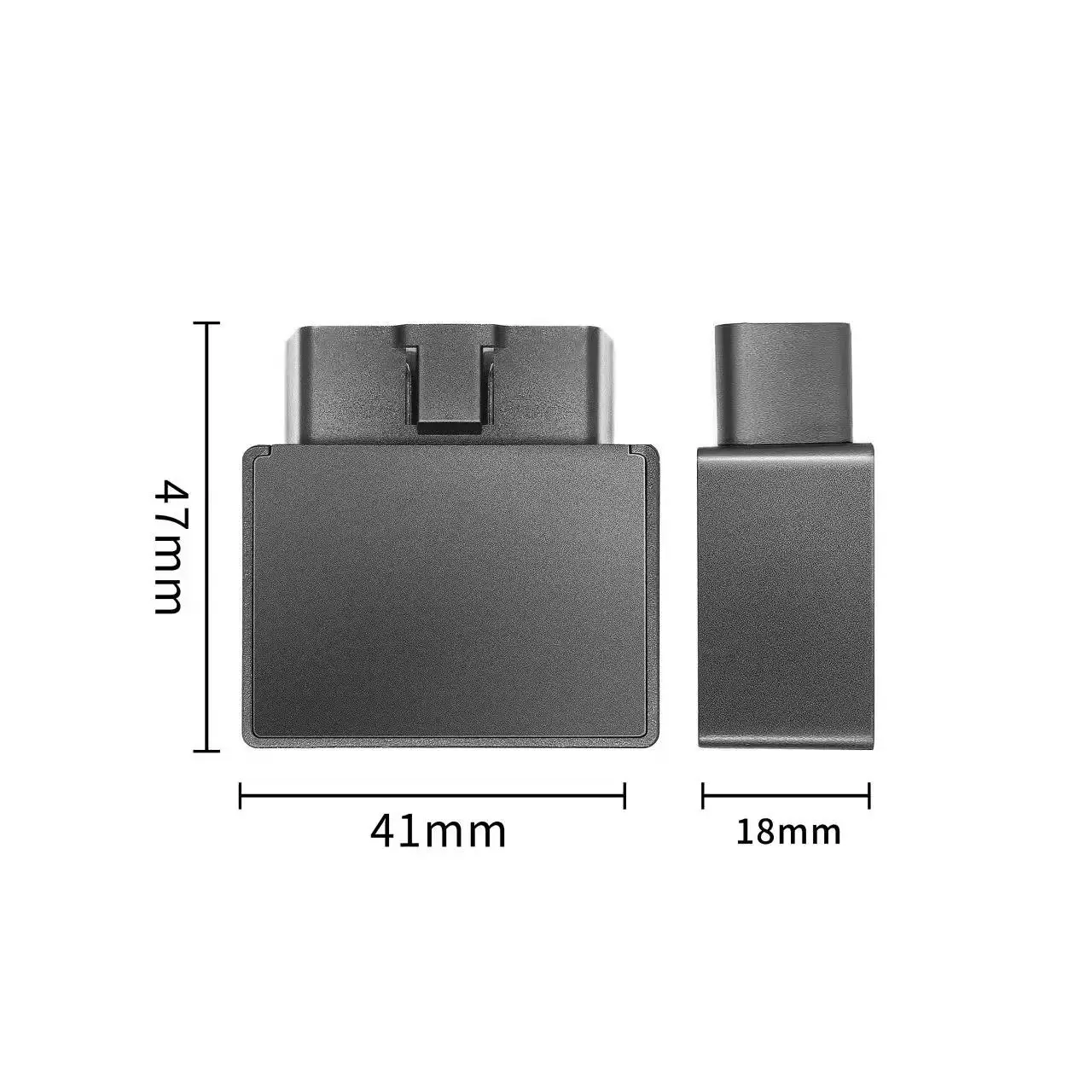 OBDII 4G GPS трекер Автомобильный 16-контактный OBD Мини GSM OBD2 отслеживающее устройство