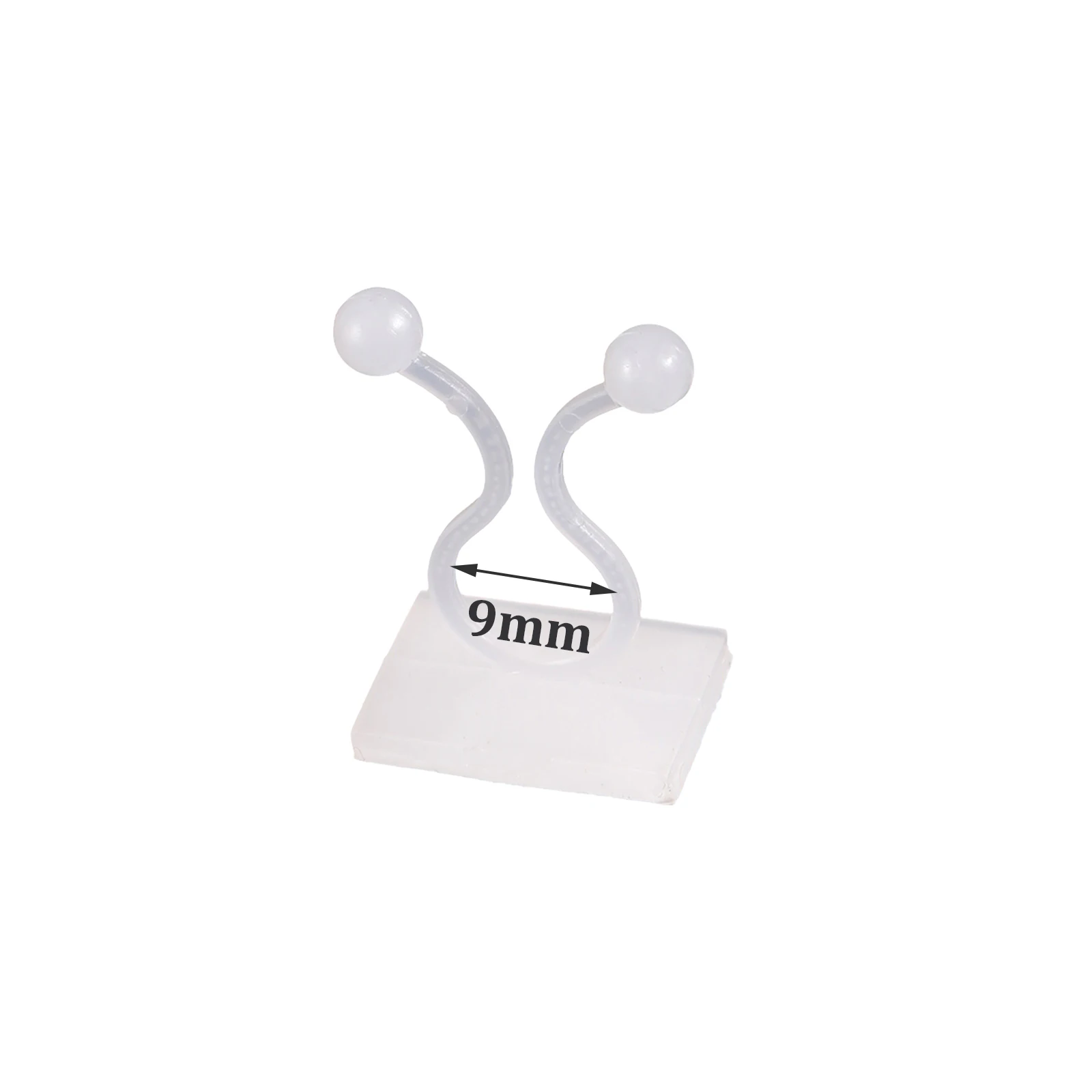 

Невидимый пластиковый зажим для растений