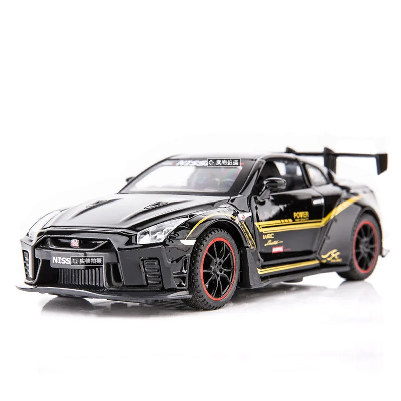 Модель автомобиля NISSAN GTR R35 из сплава 1:32