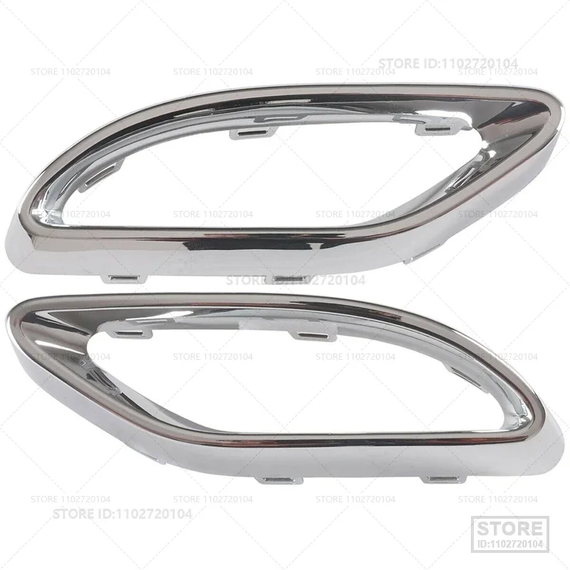 

Для 2018-2023 Mercedes-Benz A220 E350/400/450, E53 AMG, накладка на заднюю выхлопную трубу, рамка 2058852221 2058852321 1778850904 1778851004