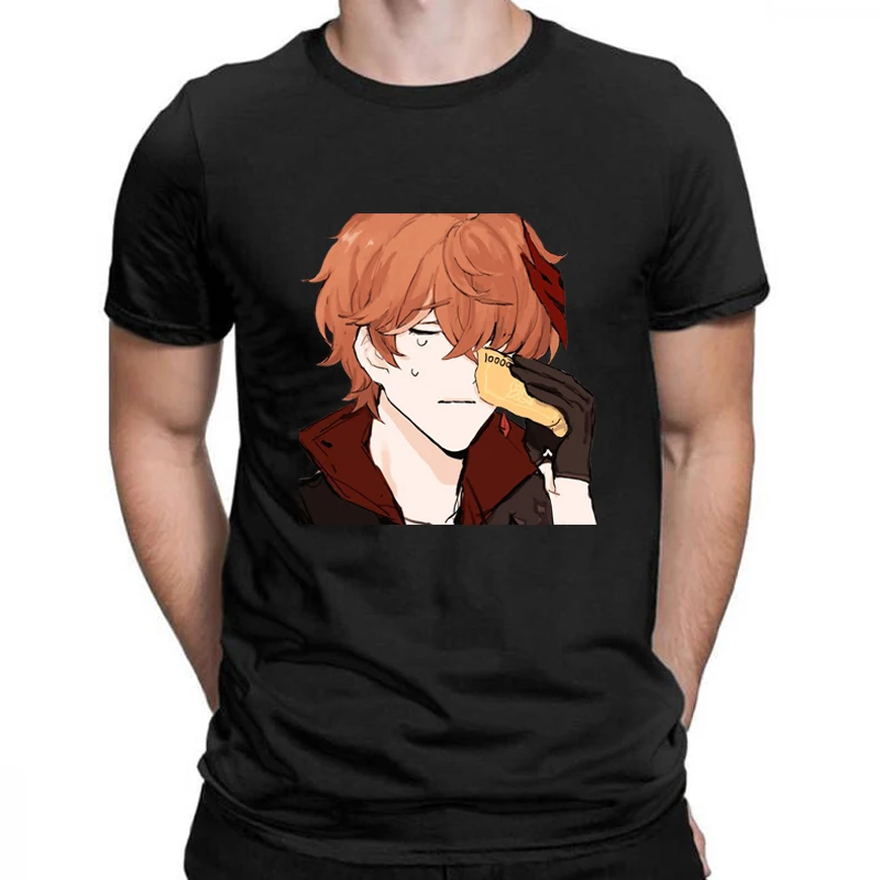 

Tartaglia Meme Face t shirt men Fashion anime Tee Short Sleeve Genshin Impact Game T-Shirts O Neck Tops women футболки camiseta