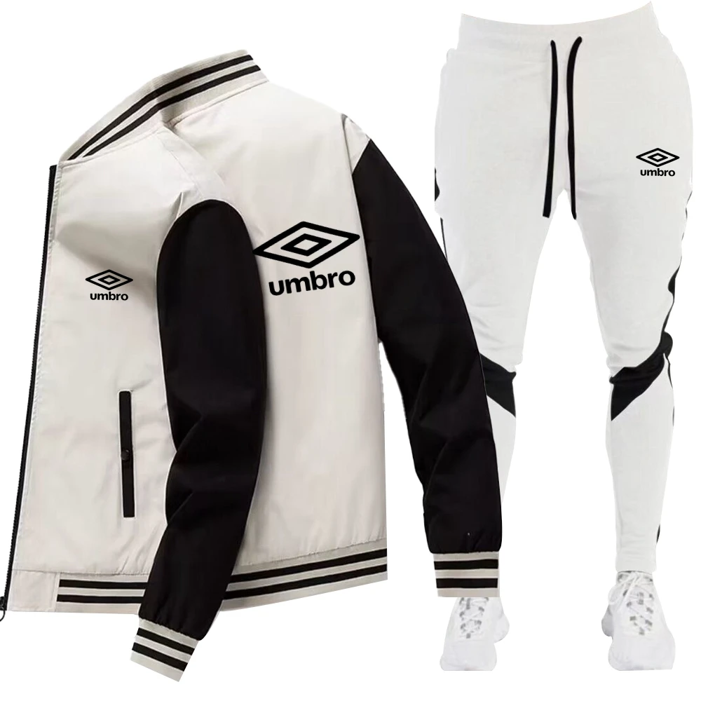 Новинка 2024 мужская спортивная куртка на молнии UMBRO весну и осень модный мужской