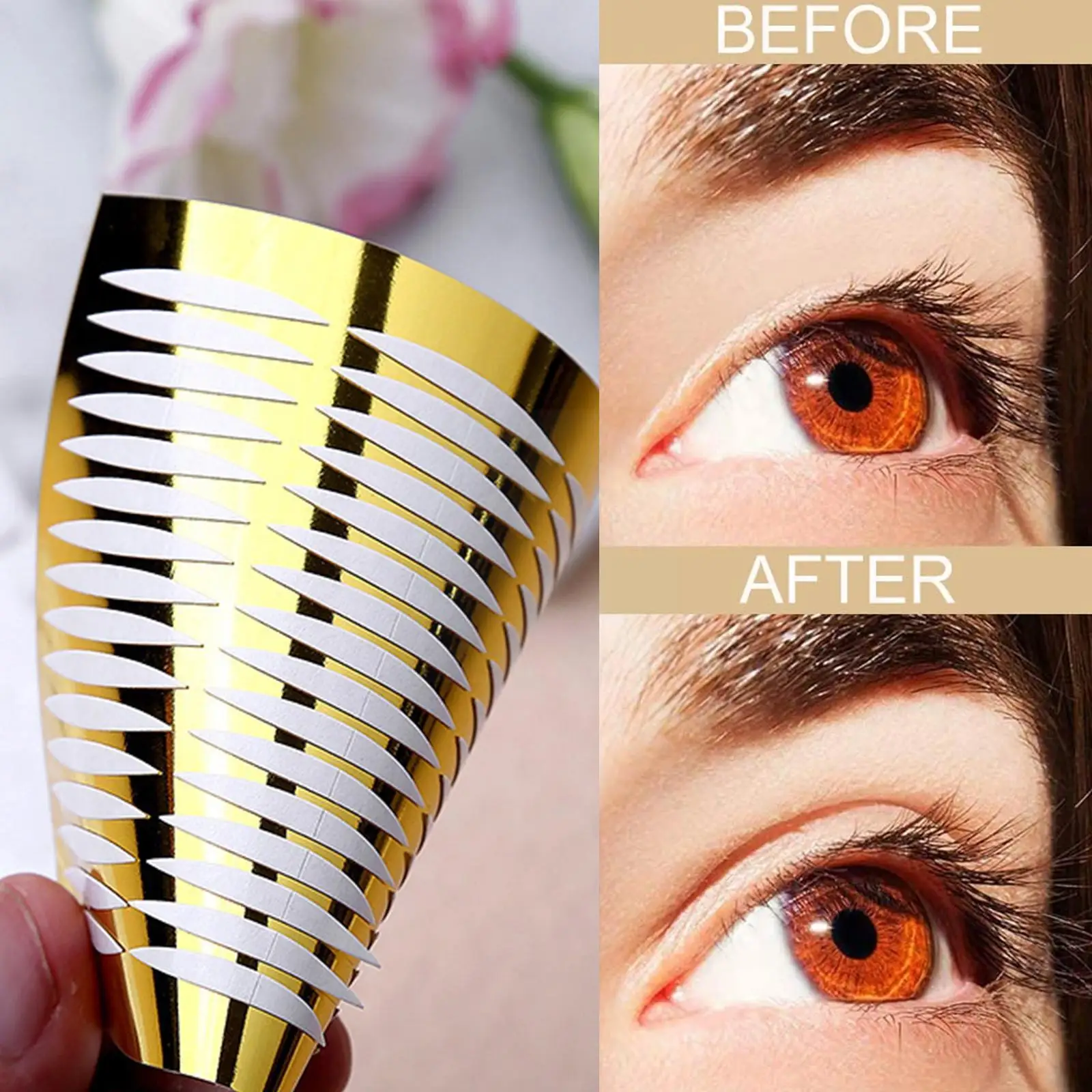 

120 Pair Double Eyelid Sticker Tape Narrow Wide Transparent Eyes Invisible Beauty Natural Stickers General C7W7