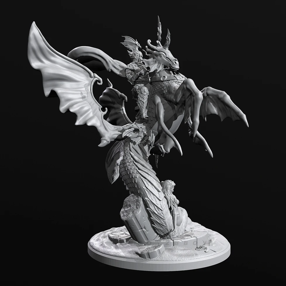 Общая высота 65 мм 85 115 наборы моделей из смолы фигурка бесцветная и самособранная