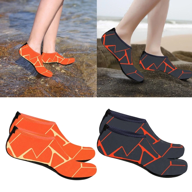 

Water Sports Socks Summer Beach Barefoot Diving Shoes Size XS to 2XLSummer