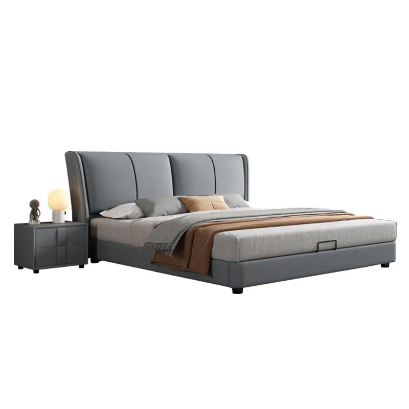 Soft High Headboards For King Beds Luxury Bed Bedroom Furniture