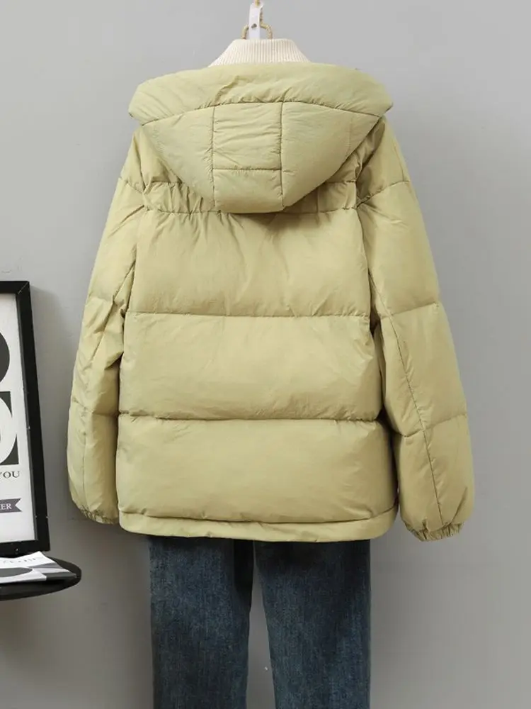 Women Down Jacket New Casual Style White Duck Down Jackets Autumn Winter Warm Coats Female Outwear
