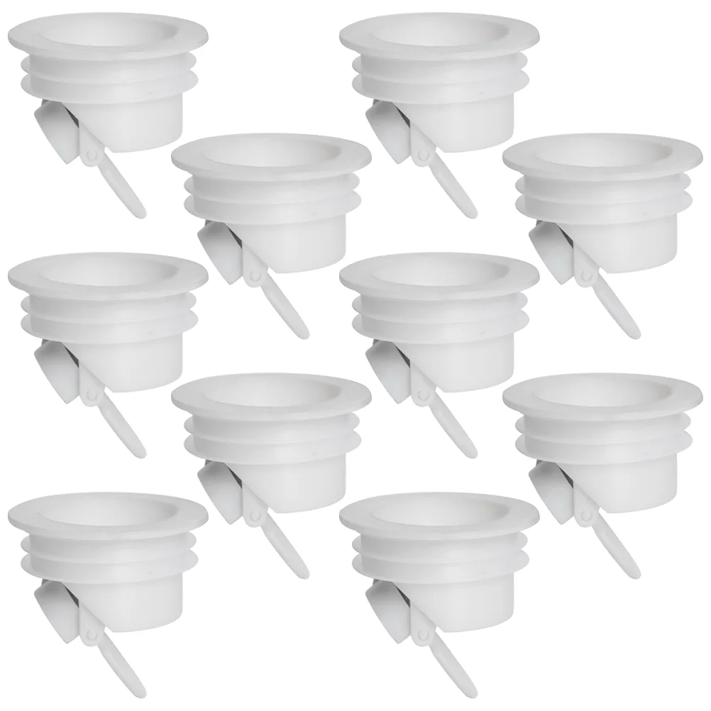 

10pcs Drain Valves Sewer Core Insect-proof Anti-odor Plugs Shower Room Floor Drain