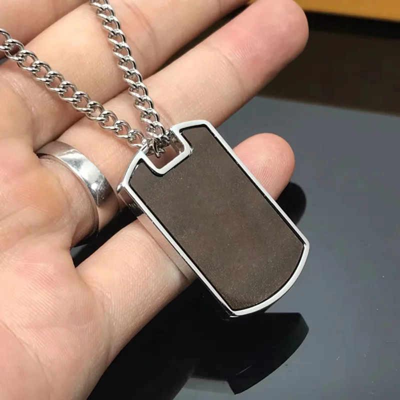 Ожерелье из серебра 925 пробы с V-образным вырезом для мужчин и женщин