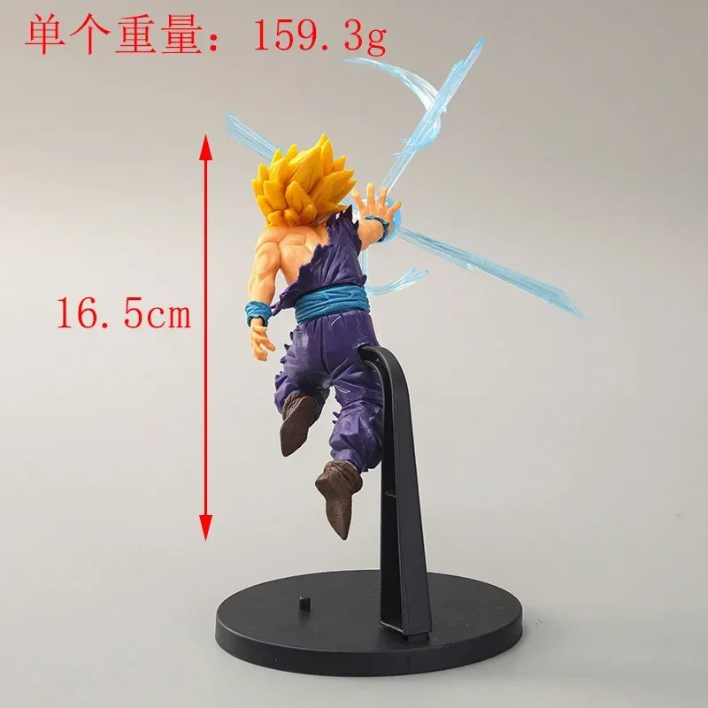 В наличии Bandai Dragon Ball Z Son Gohan Super Saiyan 2 Nirvana Kamepai Qigong аниме экшн-фигурки коллекционные