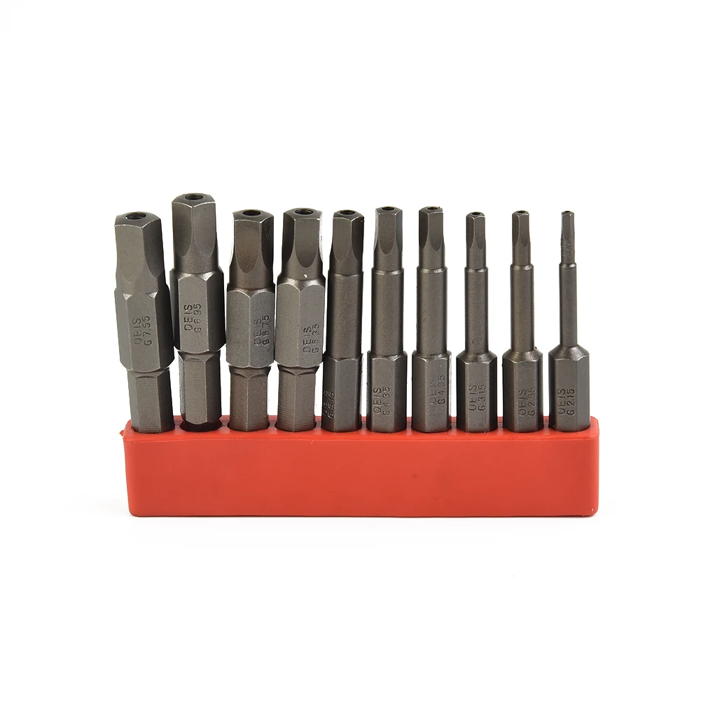 

Magnetic Screwdriver Screwdriver Factory House Pentagonal 10PCS 10Pcs/Set 2.15-7.35mm 50mm Hex Shank Universal