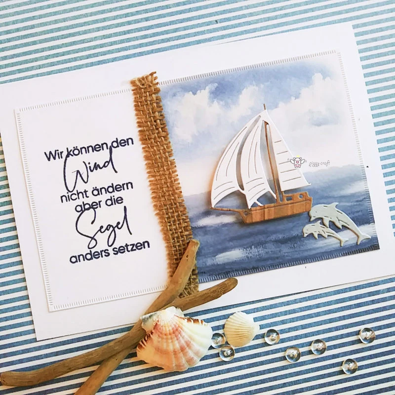 

Металлические режущие штампы, форма для вырезания, парусник, дельфин, скрапбукинг, бумажный нож, форма, лезвие, перфоратор, трафареты