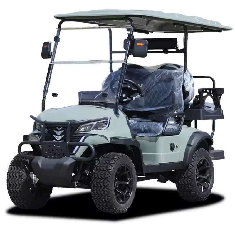 Лидер продаж 48 В 2-4-6 мест боковая сторона 4*4 электрическая тележка для гольфа