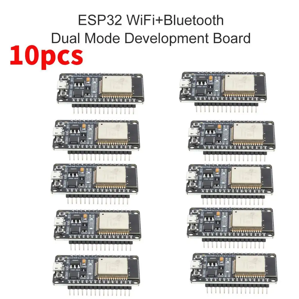 

ESP32 Development Board WiFi+Bluetooth Ultra-Low Power Consumption Dual Core ESP-32 ESP-32S ESP-WROOM-32 Similar ESP8266
