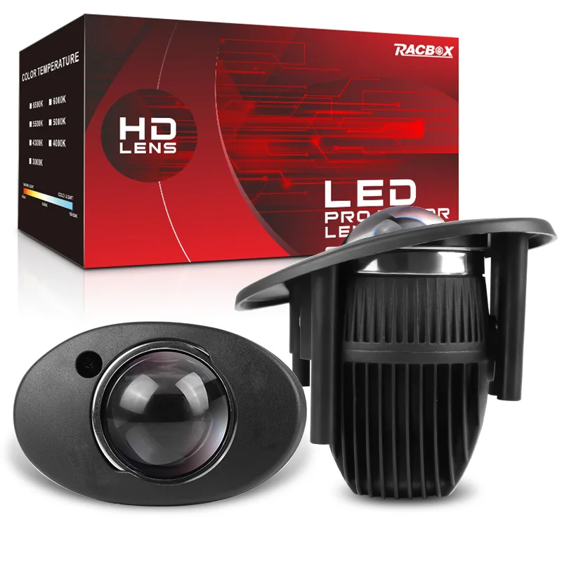 2-дюймовая светодиодная противотуманная фара Hi-Lo Beam с Bi-LED проекционной линзой PTF для Honda Accord, Jade, Odyssey, Spirior, HRV, CRV, Vezel, 10000 лм (art.: 3920d910d0836) - 3920d910d0836