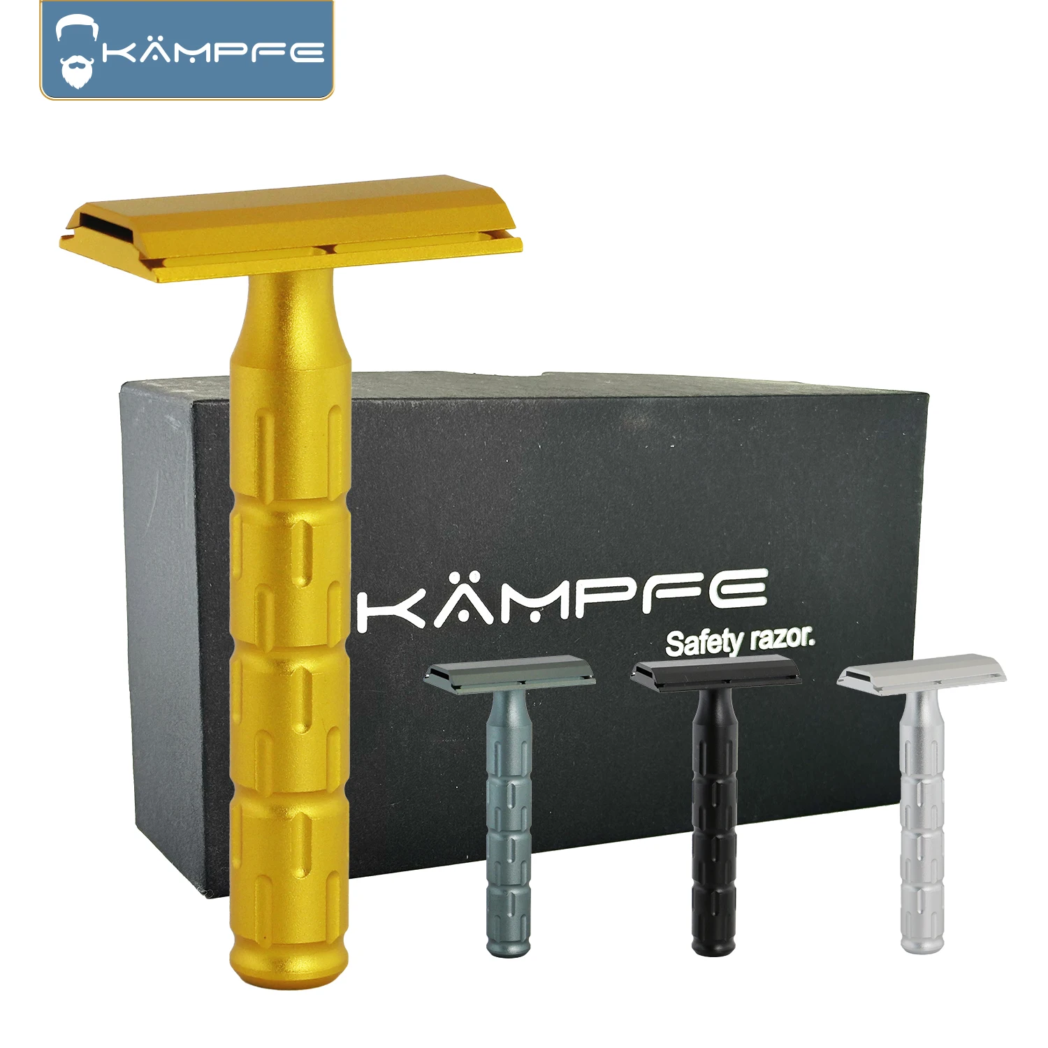 KAMPFE алюминиевая двусторонняя бритва AL7075 | AliExpress