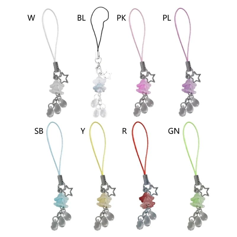 Очарование в виде медузы для телефона милая сумка аксессуары ремешок украшение