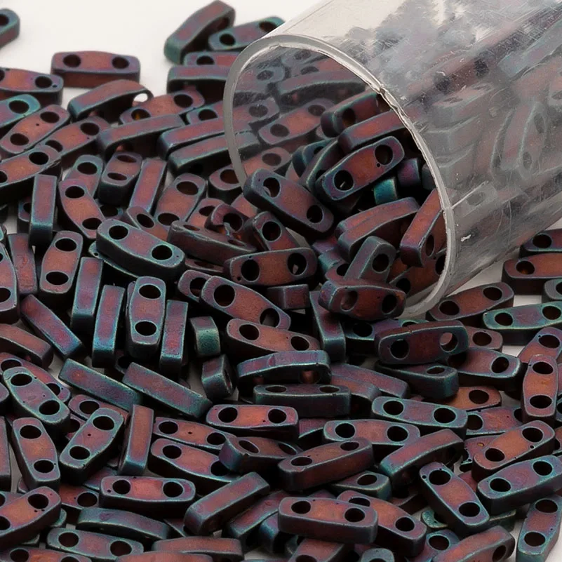 

Taidian стеклянные бусины Миюки четверть Тила 5x1,2x1,9 мм твердый белый с AB изготовитель ювелирных изделий Bohostyle 3/5 грамм оригинальный японский же...