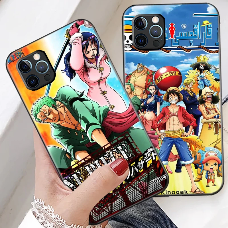 one piece phone case for funda iphone 13 12 11 pro max mini x xr xs max 6 6s 7 8 plus celular silicone cover etui carcasa back free global shipping
