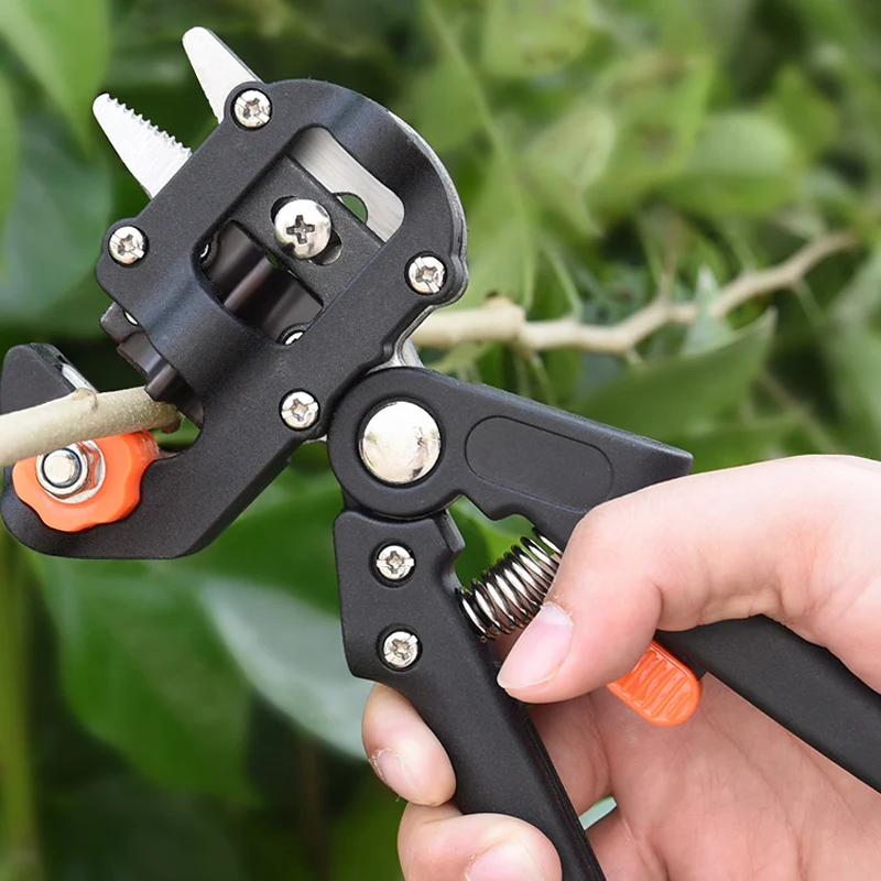 

LiTuiLi Grafting machine Garden Tools with 2 Blades Secateurs Scissors grafting tool Cutting Pruner Tree Grafting Tools