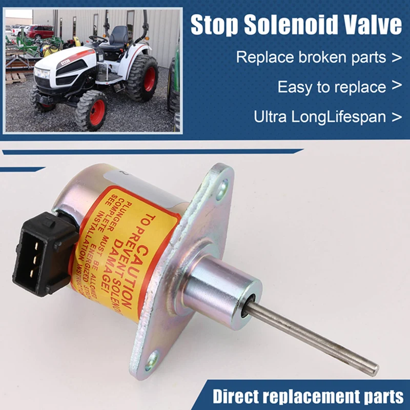 Тракторы стопорный соленоид 7002157 6697653 для компактного трактора Bobcat CT122 CT230 CT235 CT440