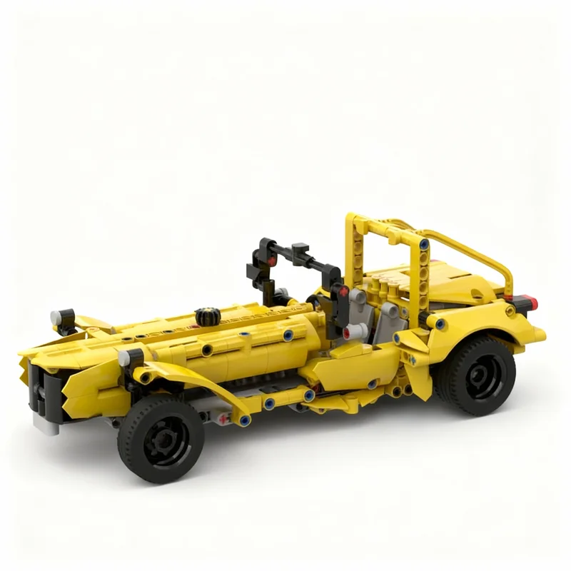 Фото Набор для сборки модели Caterham Seven (524 детали) – Технический конструктор MOC, идеальный подарок на Рождество, развивающий творческие способности №1
