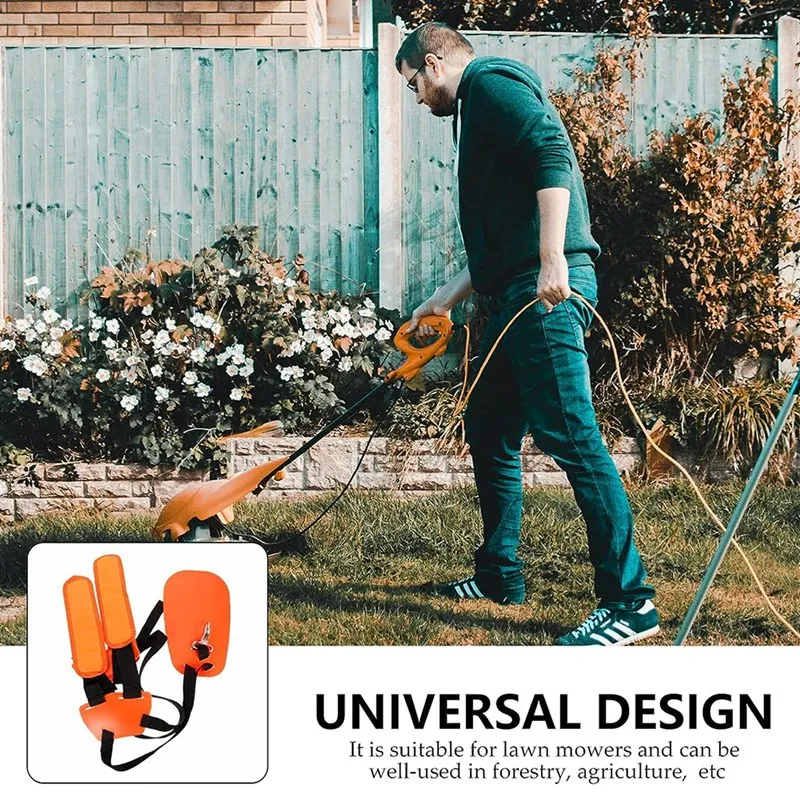 Ремень наплечный универсальный для триммера удобный нейлоновый ремень с двумя