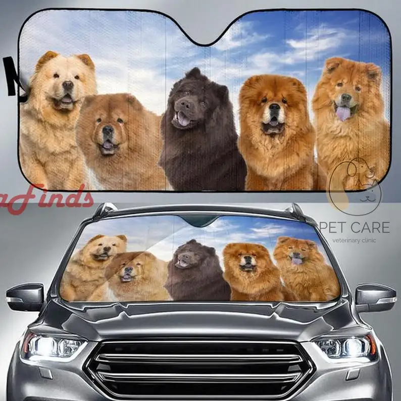 

Chow Chow Car Auto Sun Shade Amazing Best Gift Ideas 2022