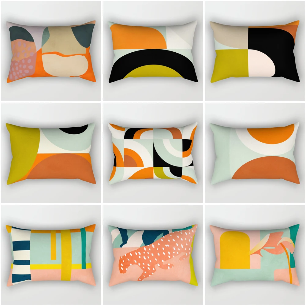 

Decorative home throw pillows case for sofa cushion cover nordic Creative abstract geometric motifs by Morandi 30*50 40*60 30x50