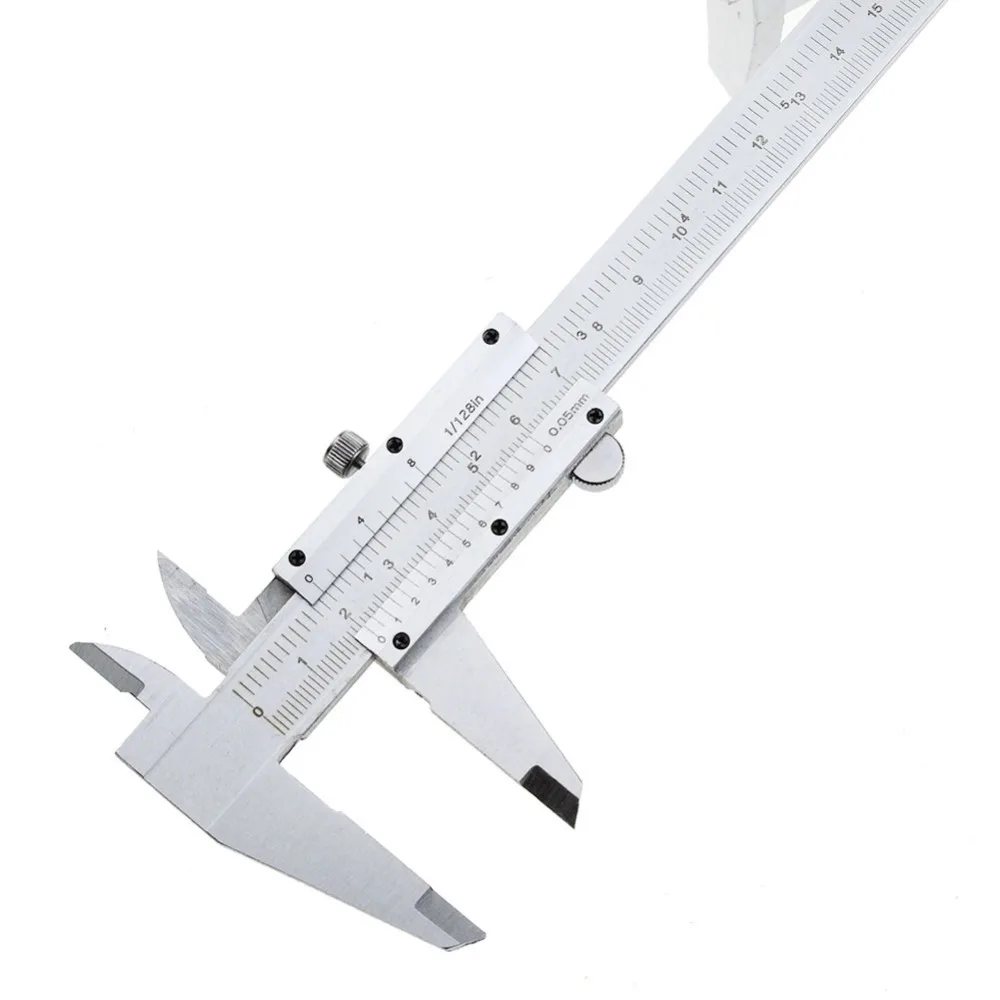 

Schuifmaat 6 "0-150Mm/0.05Mm 0.008Inch Metalen Remklauwen Gauge Micrometer Pie De Rey paquimetro Meetinstrumenten