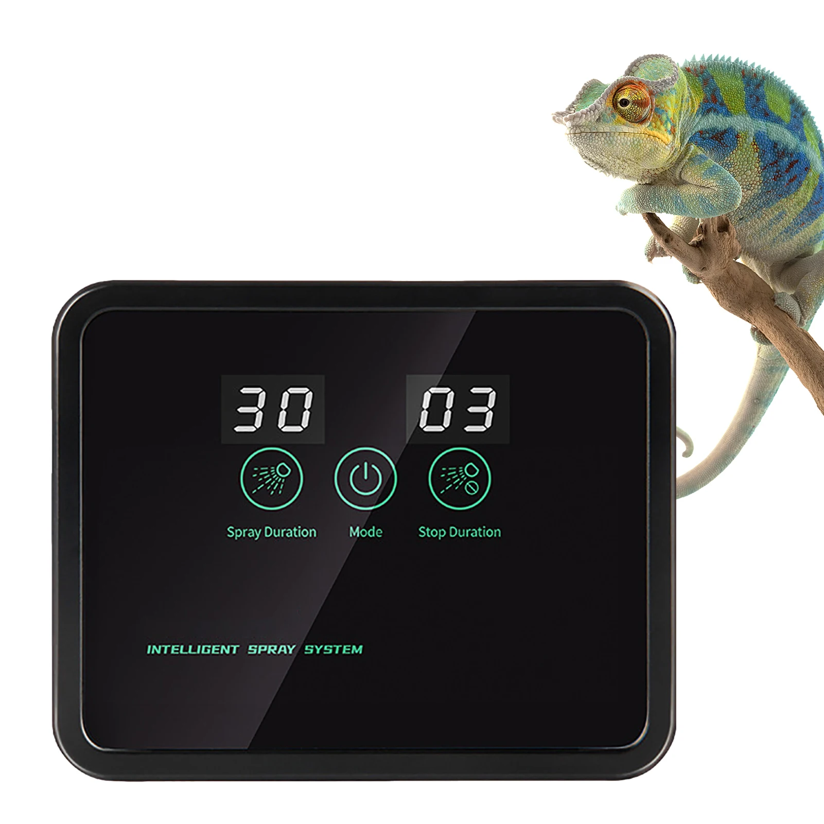 

Reptile Humidifier Reptile Mister Fogger With Timing Controller Spray Kit For Rainforest Plants Amphibian 360 Degrees Misting No