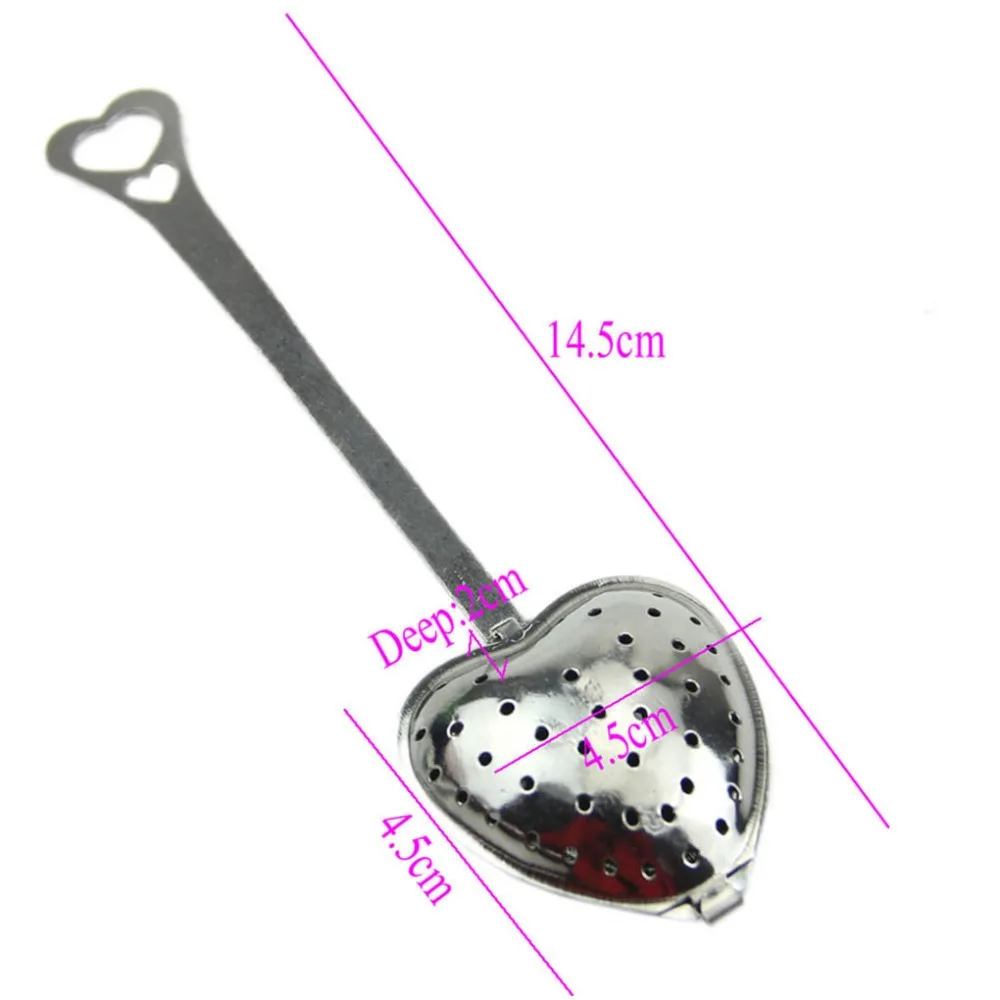 Кухонная посуда для напитков в форме сердца из нержавеющей стали | Дом и сад