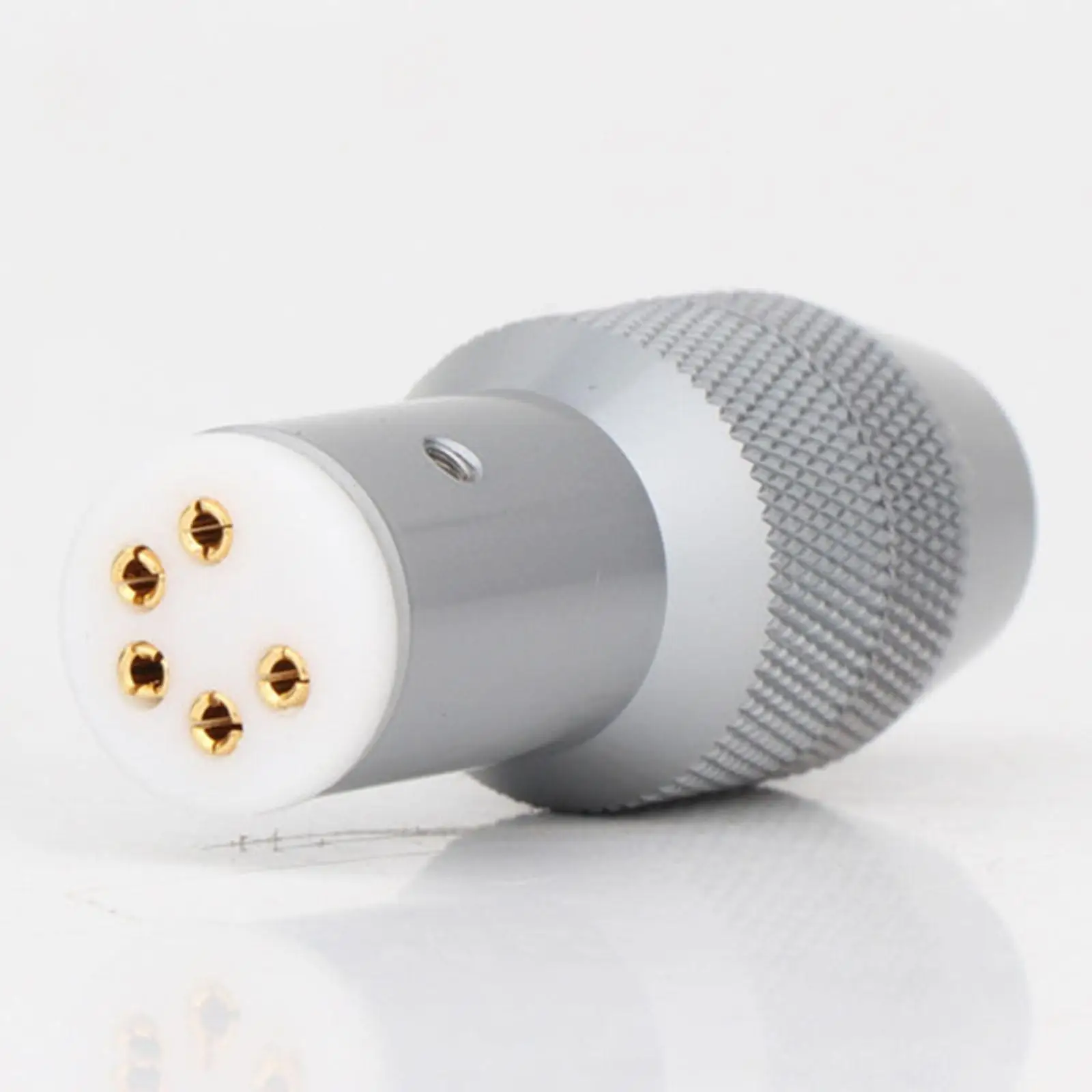 

1PC 5 Pin Din Turntable Female Plug Vinyl LP Phono Signal Line Din Connector Professional for Turntable Phonograph Record Party