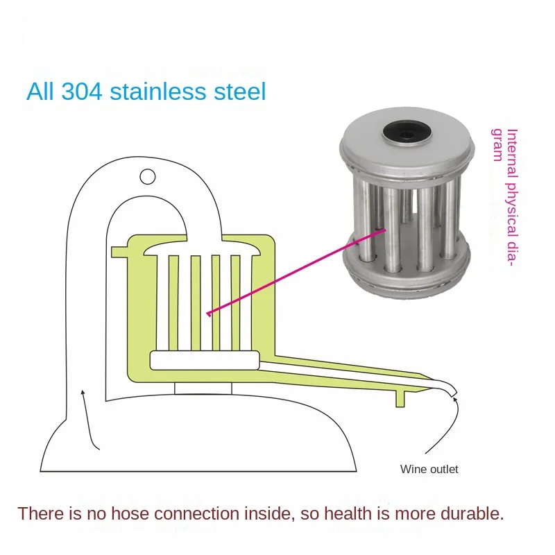 304 дистиллятор воды и спирта из нержавеющей стали на 10 л маленький бытовой набор