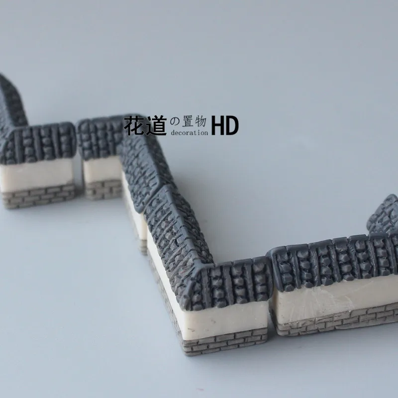 Мини-модель здания Цзяннанана настенная арка ретро-декоративные детали для