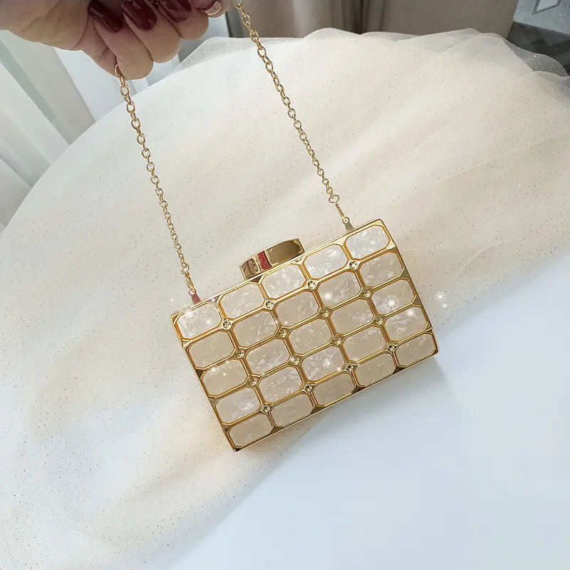 

Small Women's Bag Acrylic Banquet Party Shoulder Crossbody Bag Fashion Elegant Birhtday Gift High Quality