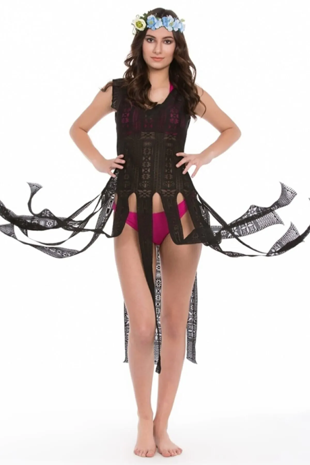 

Парео для женщин, черное пляжное платье, одежда для плавания, накидка, платье, пикантная туника, костюм, пляжная одежда, женское пляжное бики...