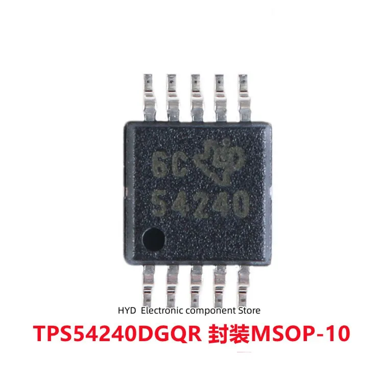 

5 PCS TPS54240 TPS54240DGQR 54240 printing MSOP10 encapsulation voltage regulator IC chips