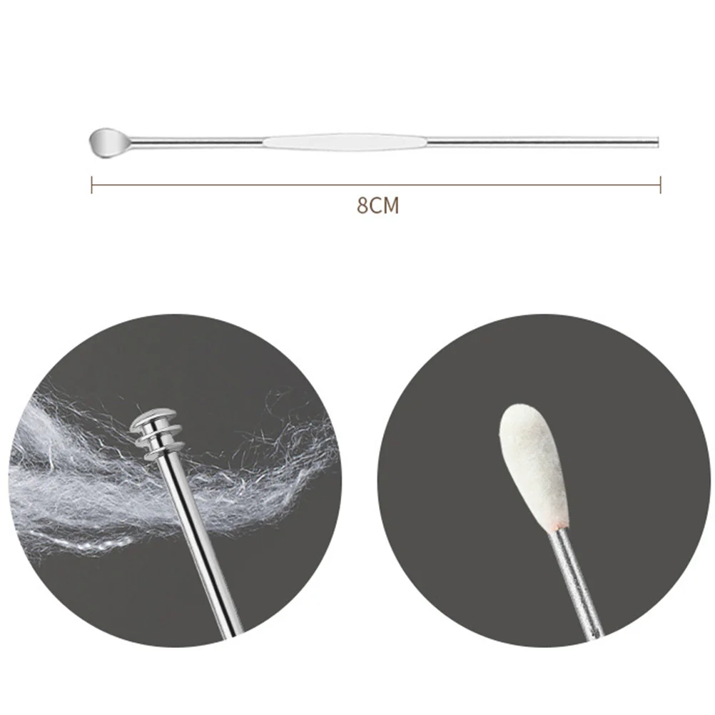 8 шт./набор пинцет для чистки ушей из нержавеющей стали