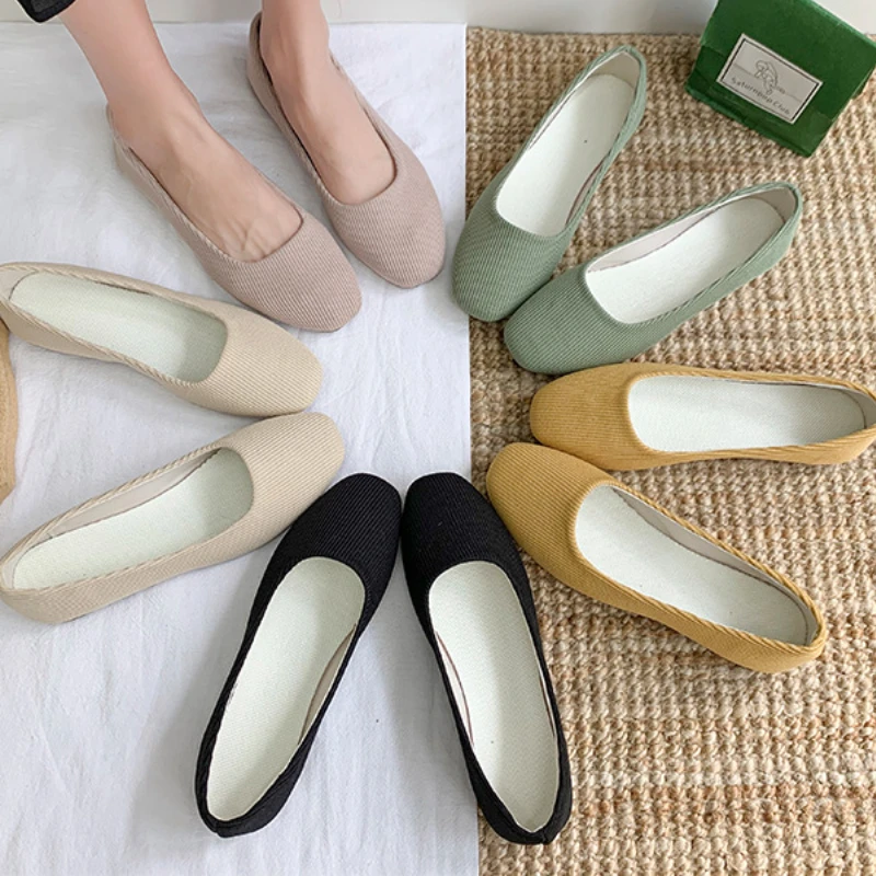 

кроссовки для девочек кроссовки носки женские женская обувь весна женская обувь летняя Туфли женские трикотажные, удобные лоферы, плоская ...