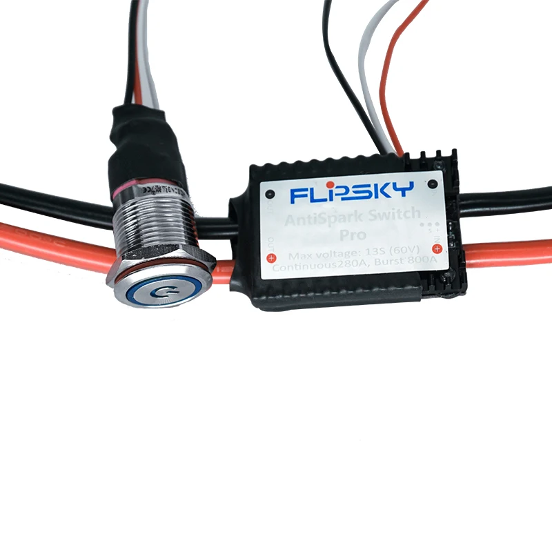 

FLIPSKY AntiSpark Switch Pro 280A 3S-13S for Electric Skateboard EBike Scooter Robots DIY Parts