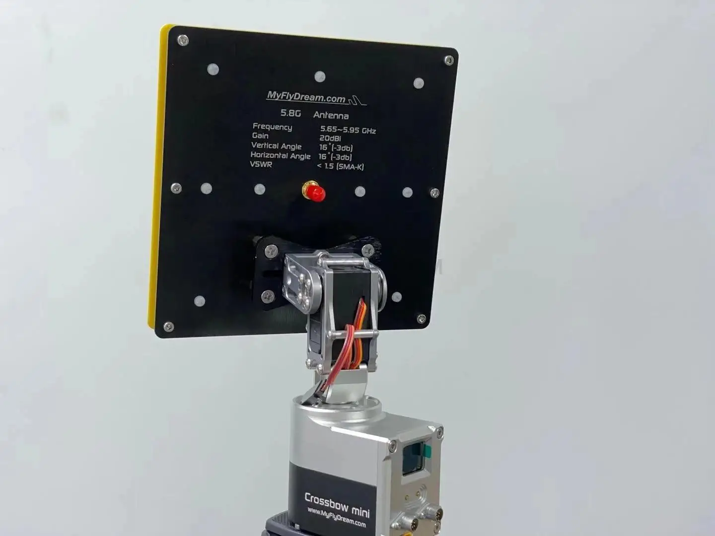 Купить MyFlyDream MFD 5,8 ГГц 20dBi антенна с высоким коэффициентом усиления FPV со стандартными/стандартными кабелями для летательного аппарата дальнего рад...