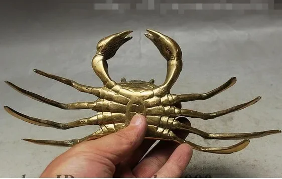 Медная статуя фэншуй краб JINHONGBO