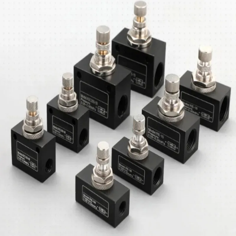 Fine works ASC100-06 ASC200-08 Стандартный односторонний клапан регулировки скорости