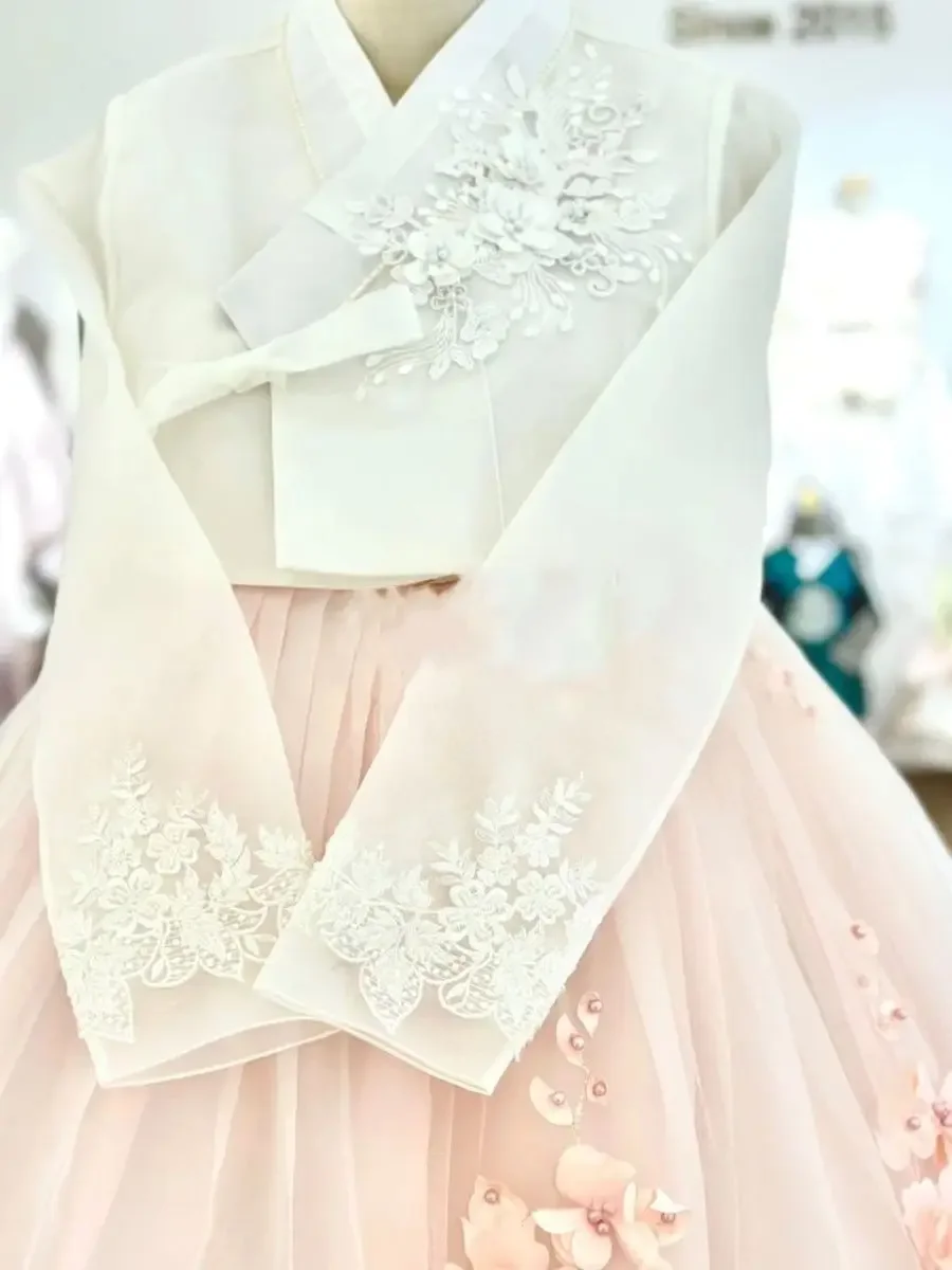 Традиционная корейская одежда платье Hanbok женский наряд для двора Национальный