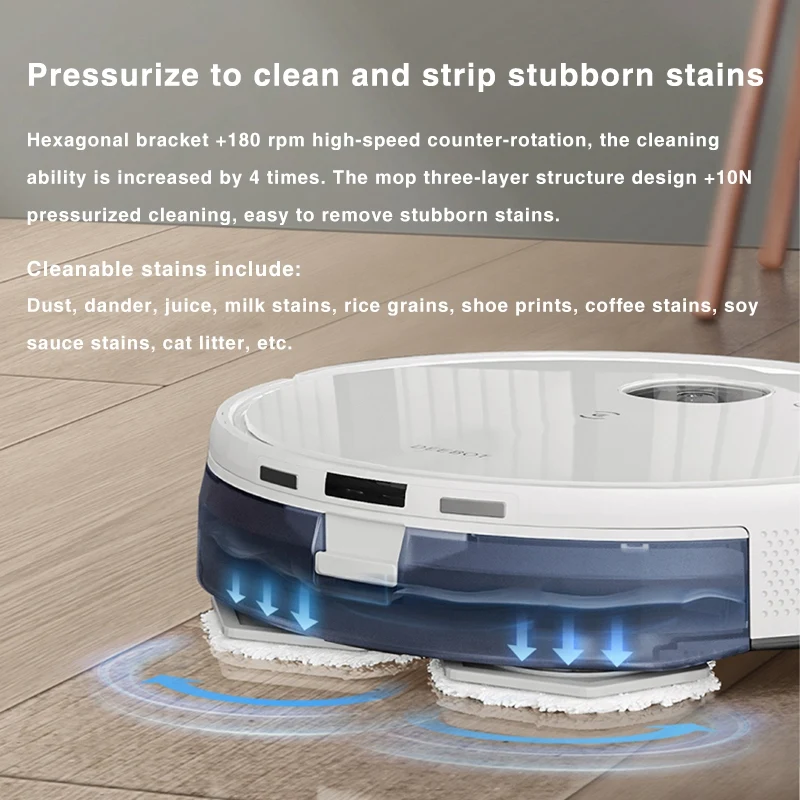 

Лидер продаж, запасные части для Ecovacs DEEBOT N9 N9 + боковая щетка робота для очистки, Hepa-фильтр, тряпка для швабры, запасные аксессуары